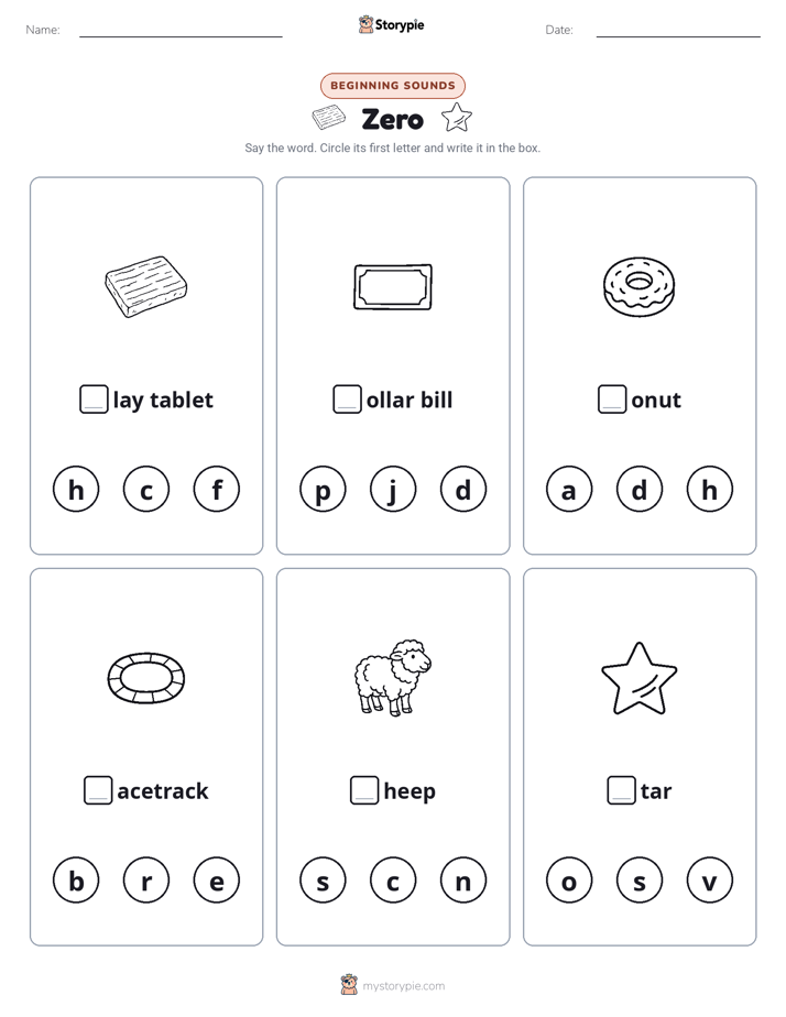 Beginning Sounds