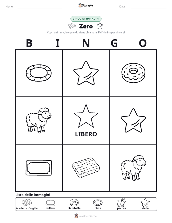 Bingo delle Immagini