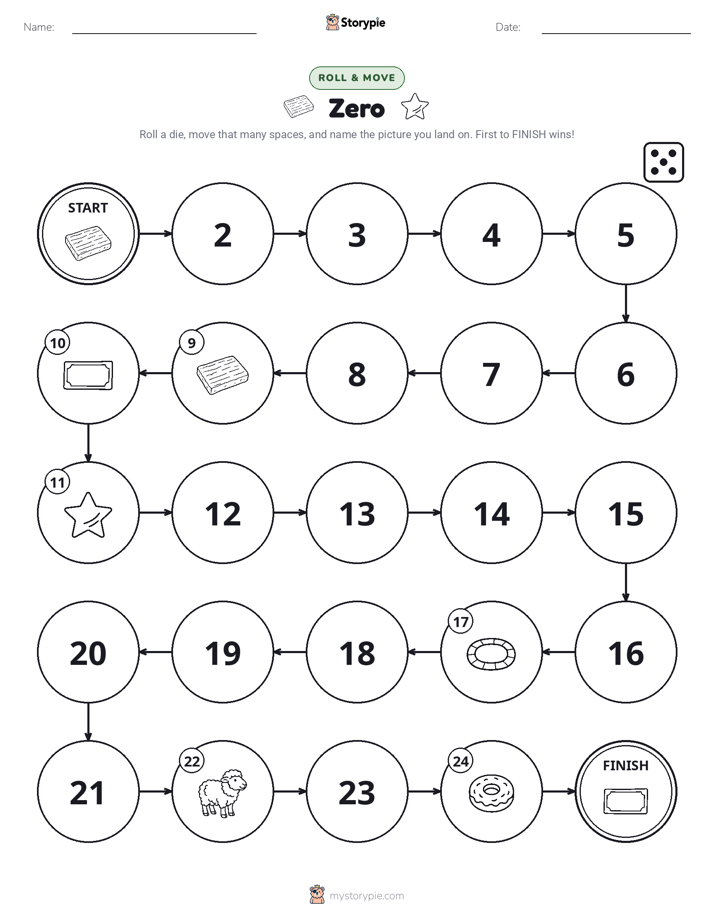 Roll & Move Game