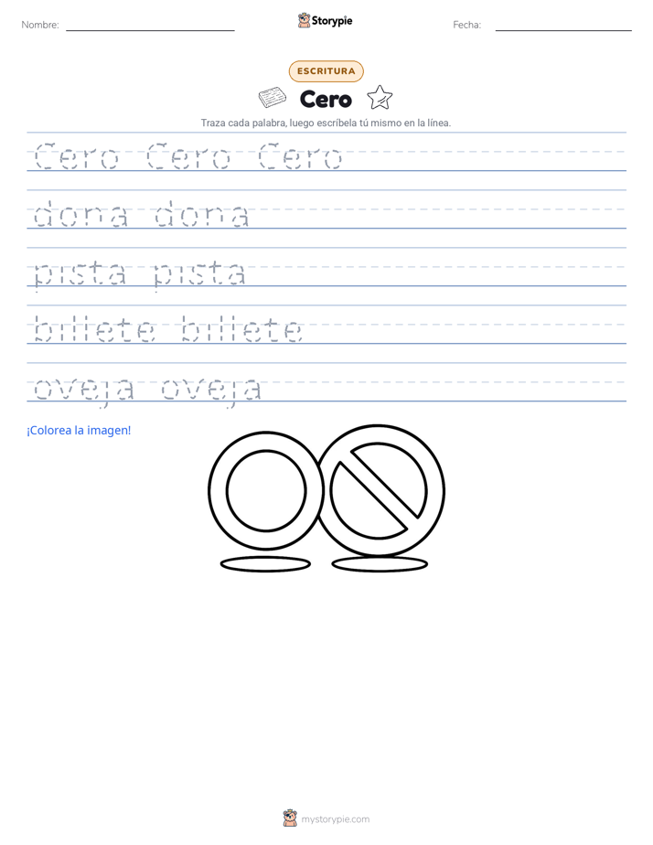 Práctica de Escritura