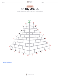 City of Ur printable worksheet preview
