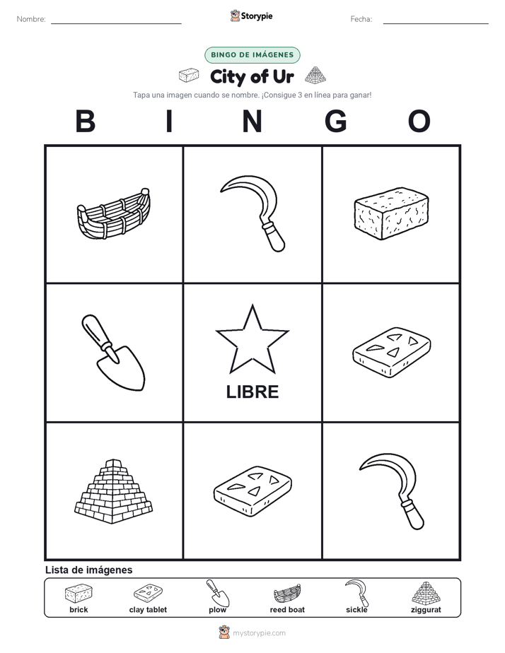 Bingo de Imágenes