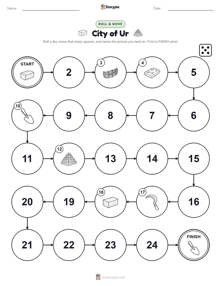 Roll & Move Game