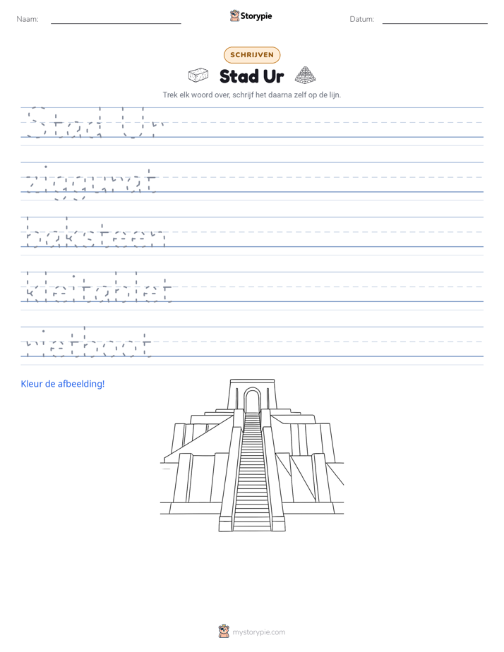 Schrijf Oefening