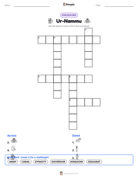 Ur-Nammu printable worksheet preview
