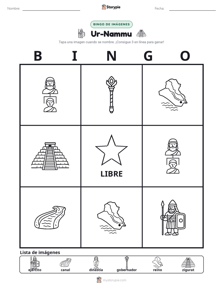 Bingo de Imágenes