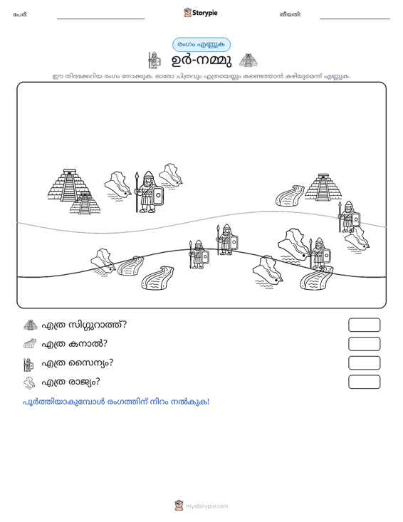 എണ്ണുന്ന ദൃശ്യങ്ങൾ