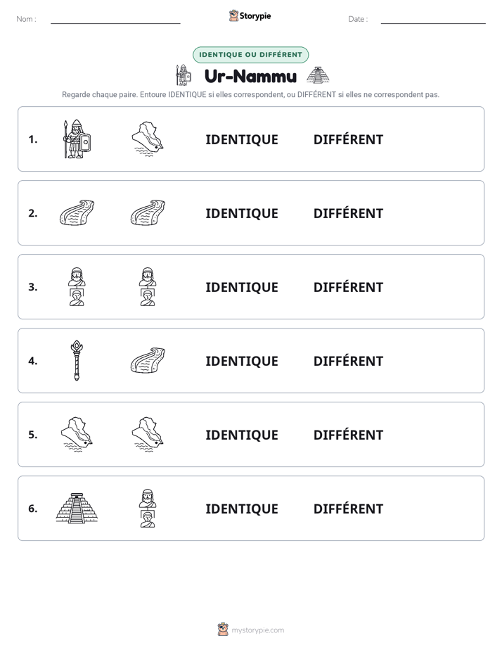 Identique ou Différent