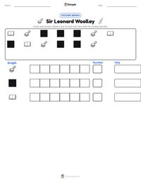 Sir Leonard Woolley printable worksheet preview
