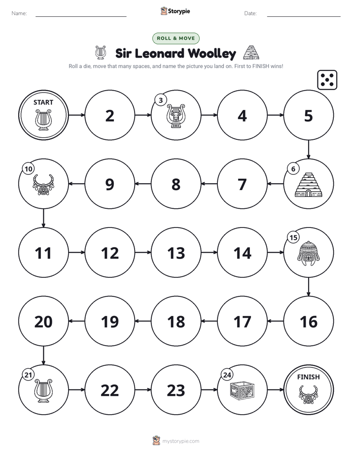 Roll & Move Game