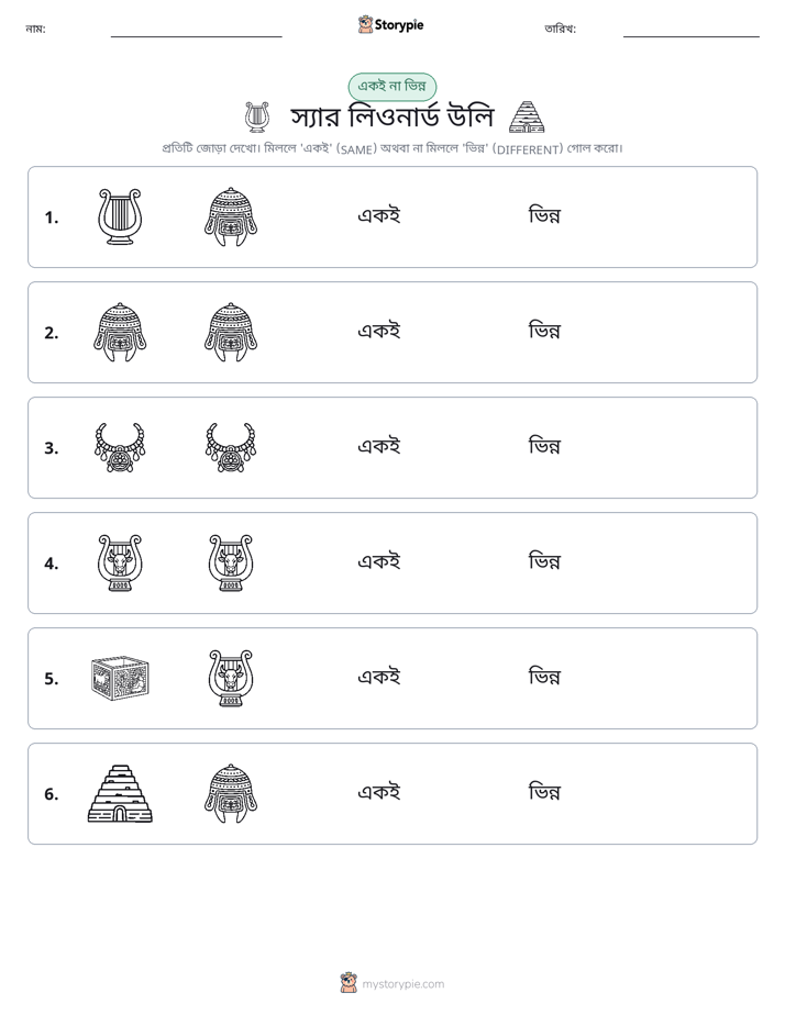 একই বা ভিন্ন