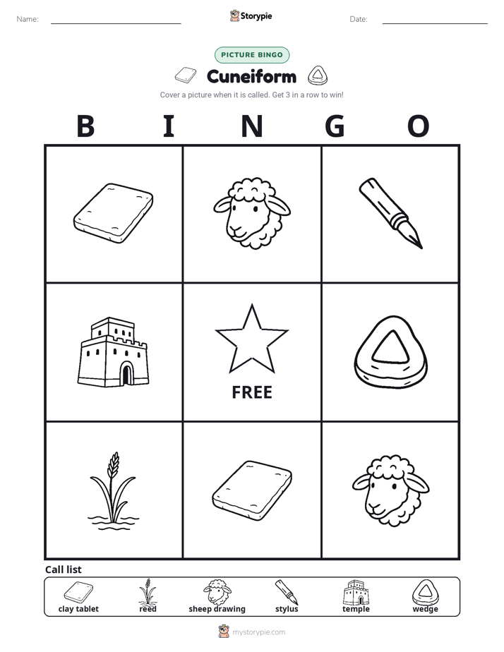 Picture Bingo