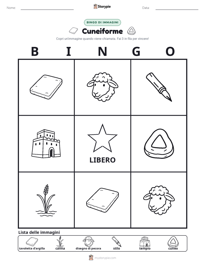 Bingo delle Immagini