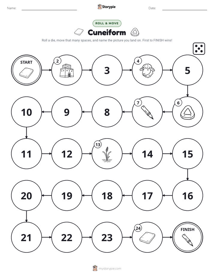 Roll & Move Game