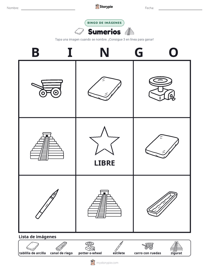 Bingo de Imágenes