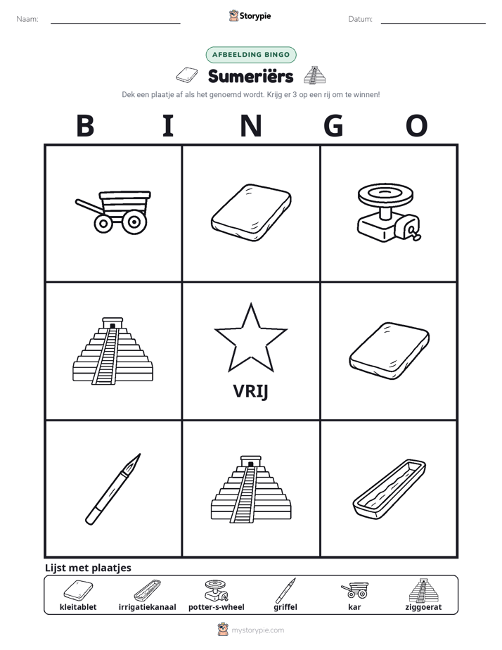 Afbeelding Bingo
