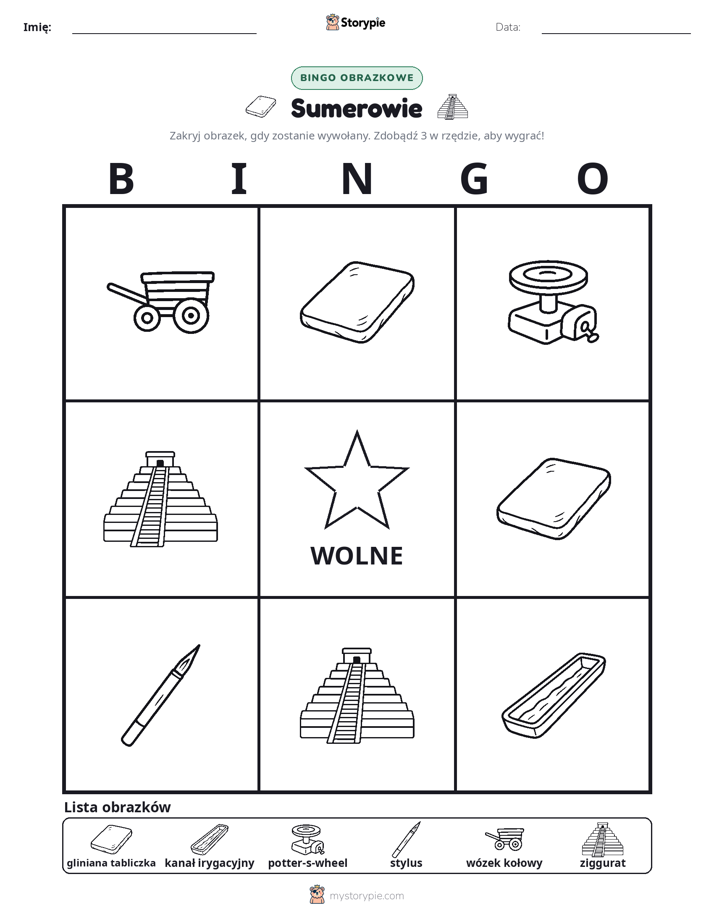 Bingo obrazkowe