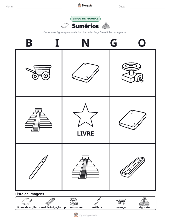 Bingo de Imagens