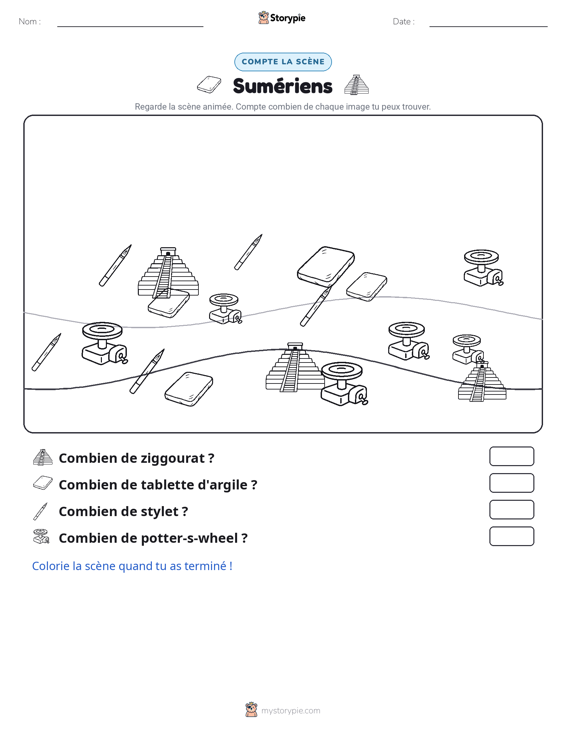 Scène de Comptage