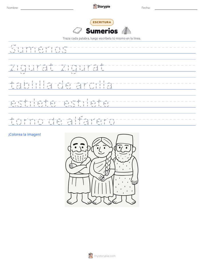 Práctica de Escritura