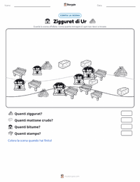 Anteprima della scheda stampabile di Ziggurat