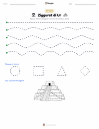 Anteprima della scheda stampabile di Ziggurat