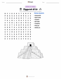 Anteprima della scheda stampabile di Ziggurat