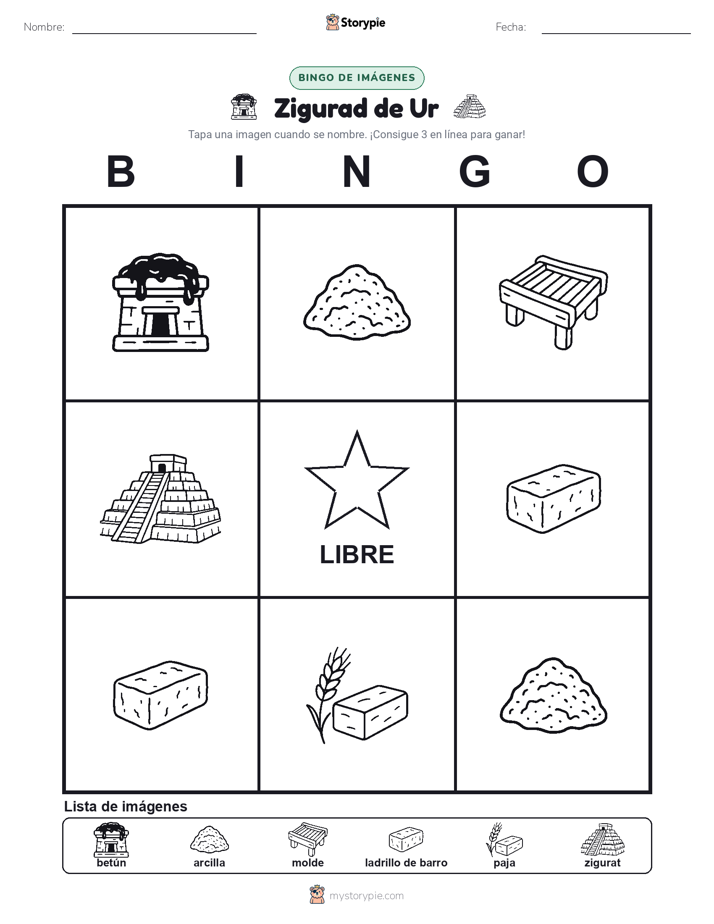 Bingo de Imágenes
