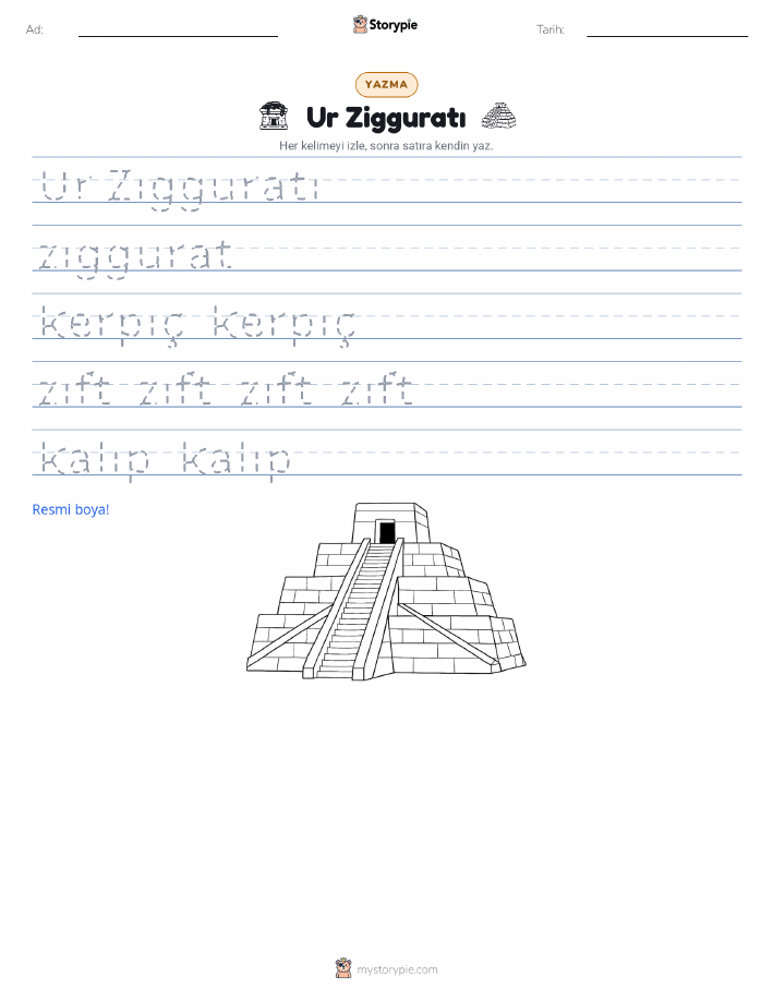 Yazma Pratiği