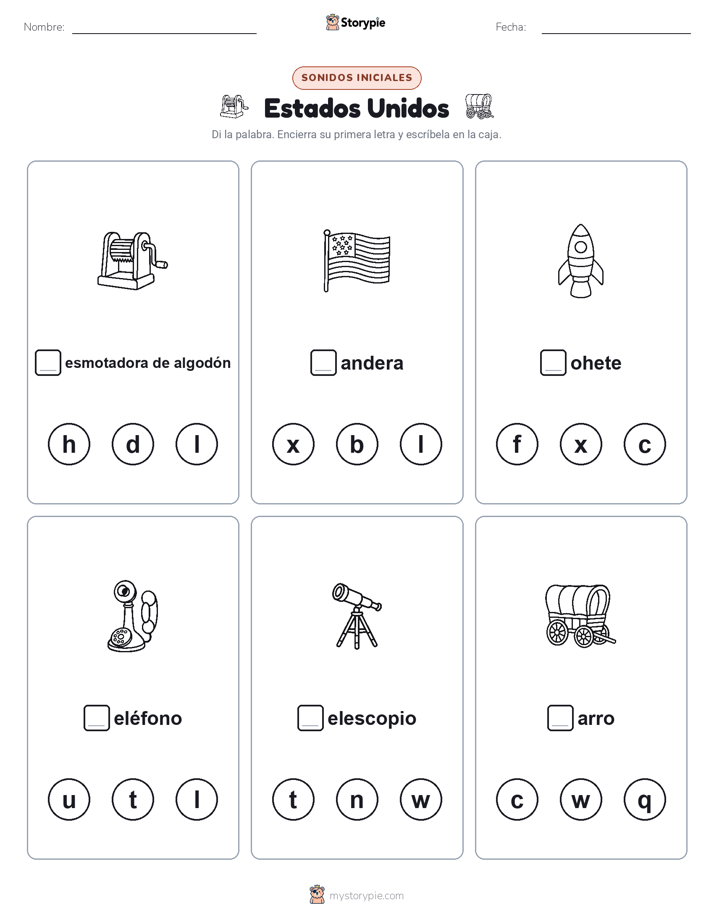 Sonidos Iniciales
