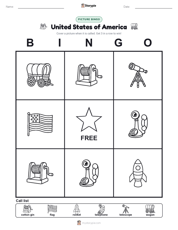 Picture Bingo