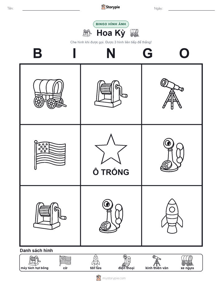 Bingo Hình Ảnh