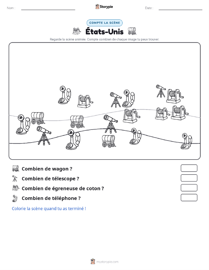 Scène de Comptage