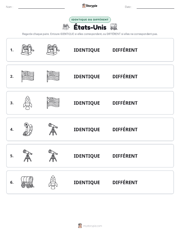 Identique ou Différent