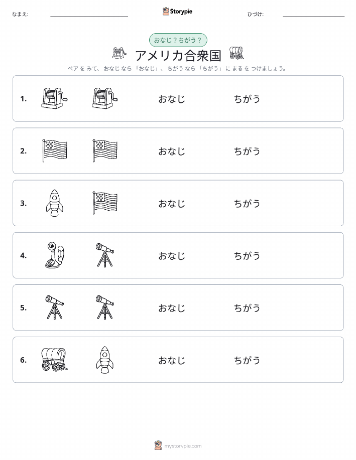 同じか違うか
