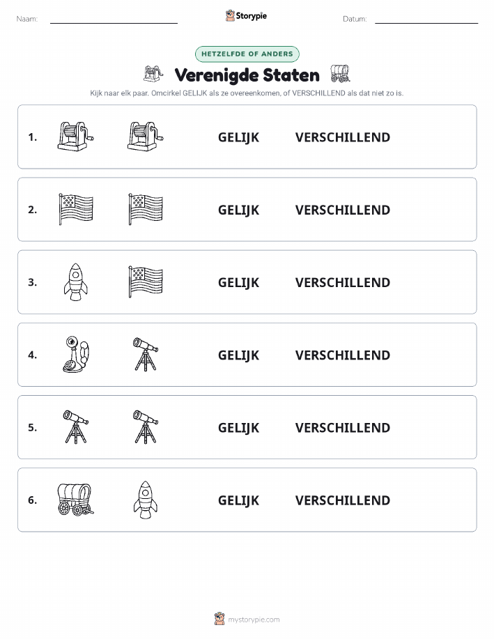 Zelfde of Verschillend