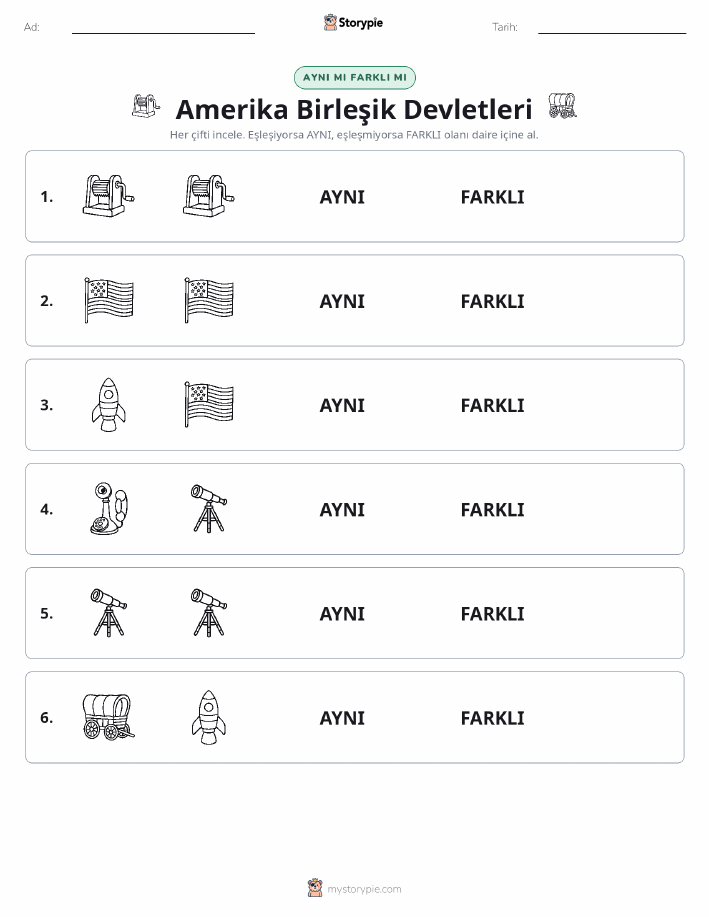 Aynı mı Farklı mı