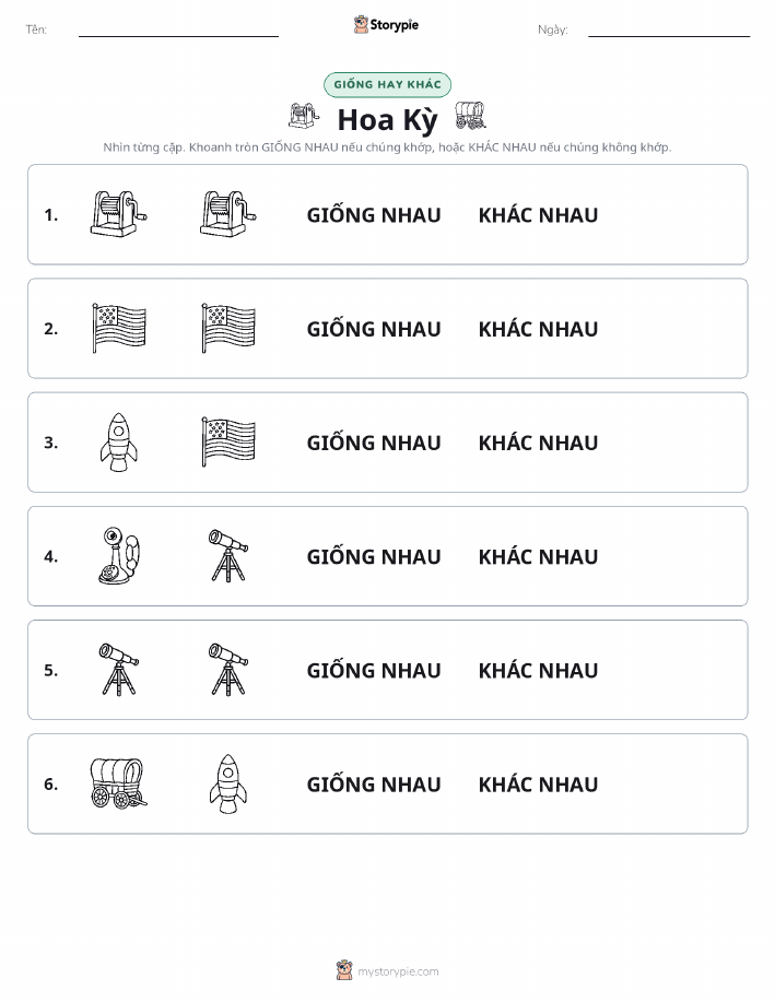 Giống Hay Khác