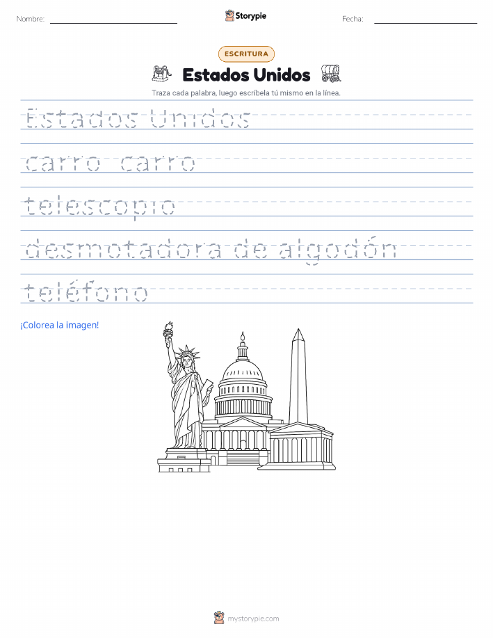 Práctica de Escritura