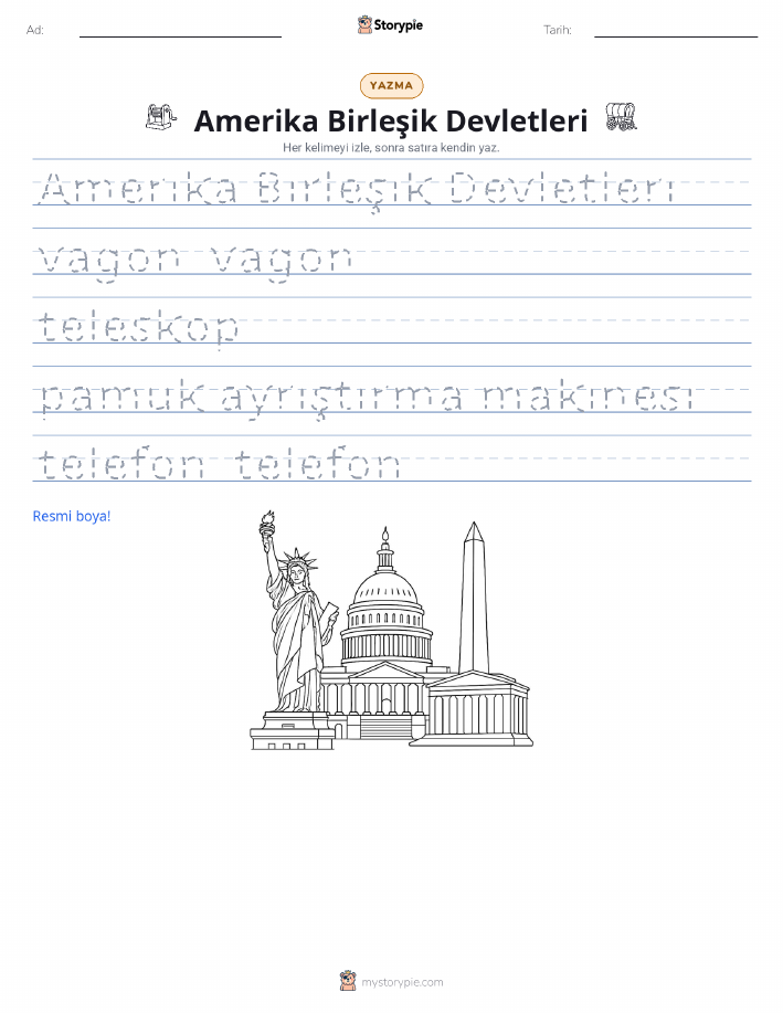 Yazma Pratiği