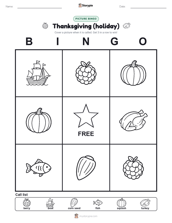 Picture Bingo