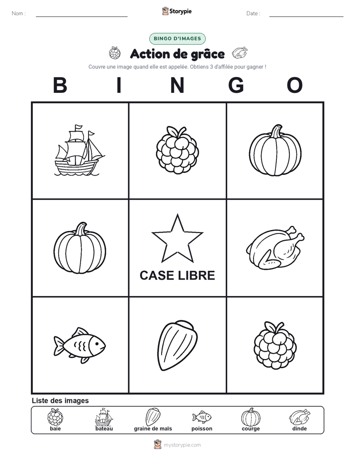 Bingo d'Images
