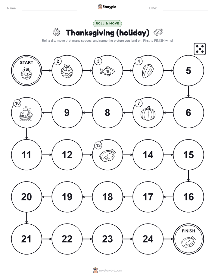Roll & Move Game