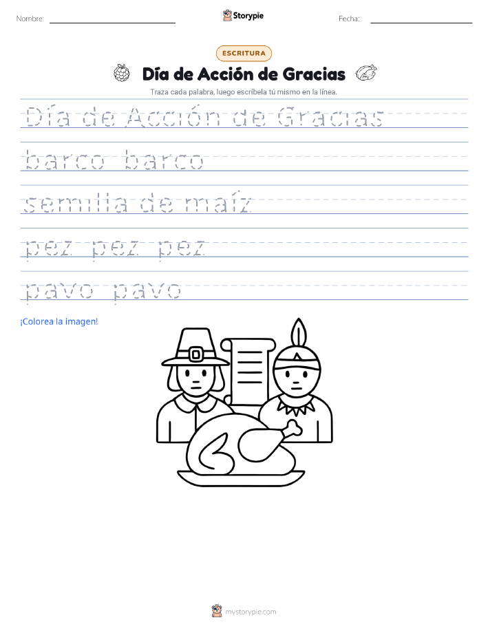 Práctica de Escritura