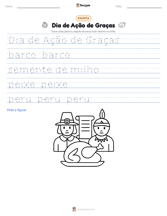 Prática de Escrita