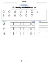 Underground Railroad printable worksheet preview