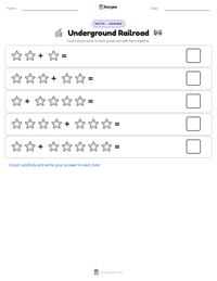 Underground Railroad printable worksheet preview
