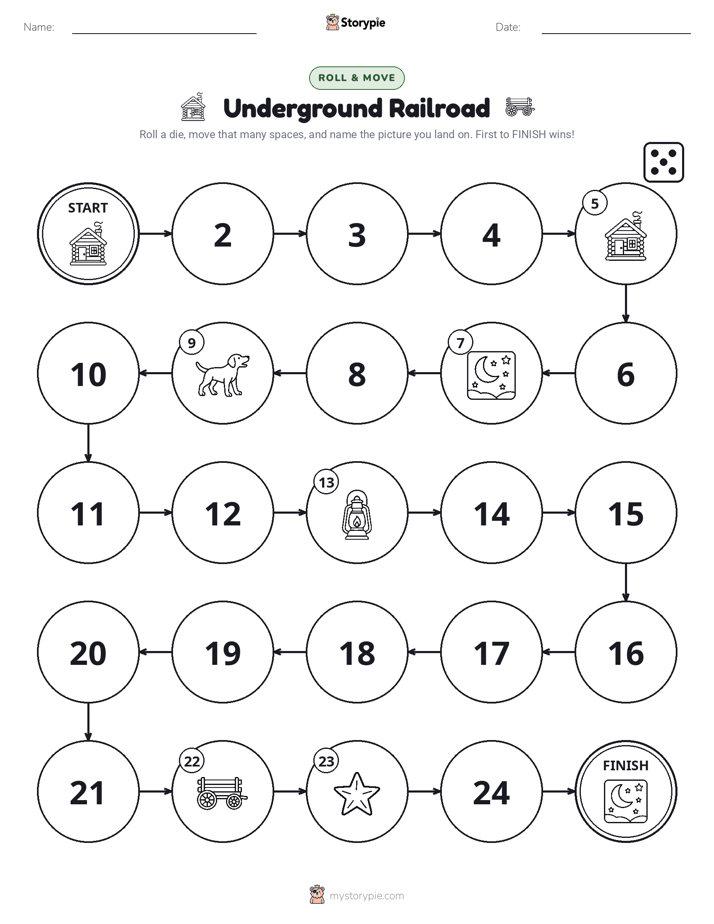 Roll & Move Game