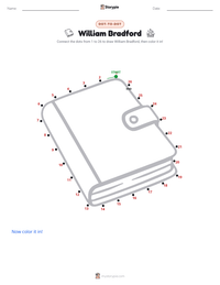 William Bradford printable worksheet preview