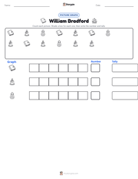 William Bradford printable worksheet preview